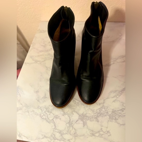 A.P.C. Shoes - APC Black Leather Boots – Size 38 EUR / 8 US